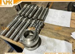 Các bộ phận của máy tokbokki được kiểm thử